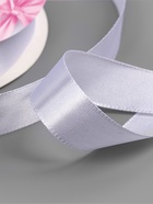 Лента атласная, 20 мм, 91±1 м, белая №01 - Фото 3