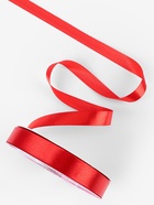 Лента атласная, 20 мм, 91±1 м, красная №26 - Фото 3
