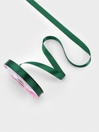 Лента атласная, 20 мм, 91±1 м, тёмно-зелёная №128 - Фото 2