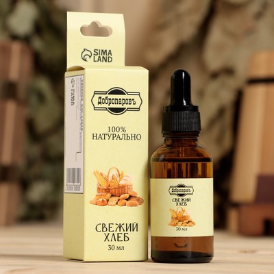 Эфирное масло «Свежий хлеб», 30 мл, Добропаровъ
