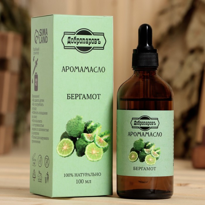 Эфирное масло "Бергамот", 100 мл "Добропаровъ" - Фото 1