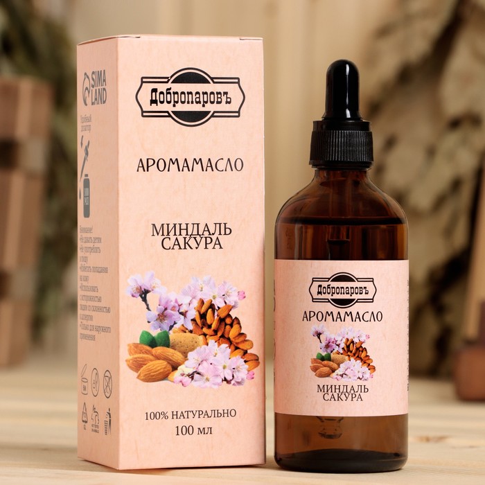 Эфирное масло "Миндаль и сакура", 100 мл "Добропаровъ" - Фото 1