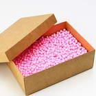 Наполнитель для шаров и подарков, упаковка, «Розовый коктейль» , 15 х 26 см - Фото 3