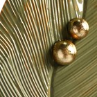 Декор настенный металл "Ветвь оливы" 64х139,7х8,3 см - фото 23431810