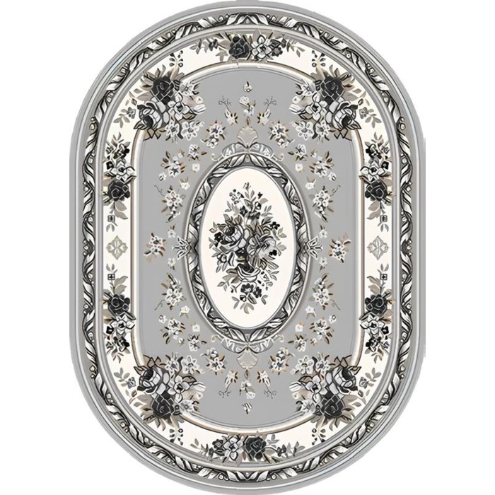 

Ковёр овальный «Лайла де Люкс», размер 140x190 см