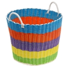 Корзина для белья универсальная плетёная Доляна, 33×33×30 см, цвет МИКС - Фото 6