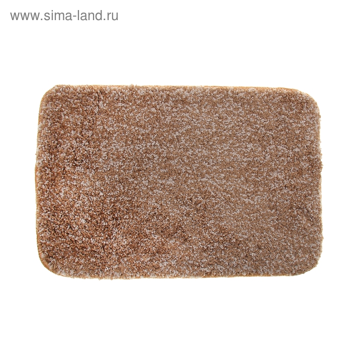 Коврик для ванной "Белль", 40*60 см, цвет бежевый - Фото 1