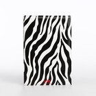 Обложка для паспорта, цвет чёрный/белый - фото 23424076