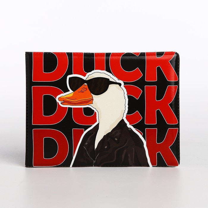 Обложка для студенческого билета, цвет чёрный/красный - Фото 1