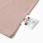 Футболка детская MINAKU:Basic line kids цвет бежевый, рост 128 см - Фото 10
