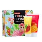 Подарочный набор Fruit Divine Фламинго: Крем для рук, 75 мл + Молочко для тела, 150 мл - фото 320820185