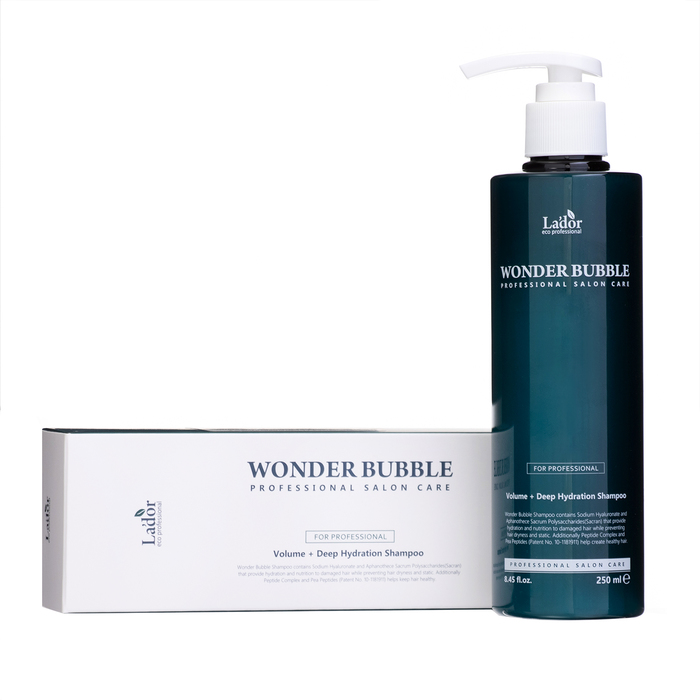 Увлажняющий шампунь для объема волос Wonder bubble shampoo, 250 мл - Фото 1