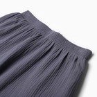 Пижама женская (майка, шорты) KAFTAN Basic размер 44-46, серо-синяя - Фото 11