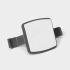 Держатели для проводов, самоклеящиеся, набор 3 шт., 9.5×5.3×2.5 см, пластик, белый/чёрный/серый - Фото 4