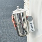 Термокружка Coffee, 450 мл, сохраняет тепло до 6 ч, термометр - Фото 6