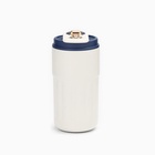 Термокружка Coffee, 450 мл, сохраняет тепло до 6 ч, термометр, синяя - Фото 3