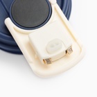 Термокружка Coffee, 450 мл, сохраняет тепло до 6 ч, термометр, синяя - Фото 13