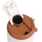 Термокружка Coffee, 450 мл, сохраняет тепло до 6 ч, термометр - Фото 4
