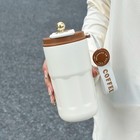 Термокружка Coffee, 450 мл, сохраняет тепло до 6 ч, термометр - Фото 6