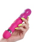 Насадка для стимуляции клитора на палец/вибратор, мягкий силикон, МИКС - Фото 6