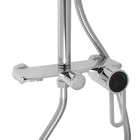 Душевая система ZEIN Z3892, излив в корпусе, лейка верхняя d=23 см, ручная 11.5 см, хром - Фото 10