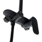 Душевая система ZEIN Z3894, излив в корпусе, лейка верхняя d=23 см, ручная 11.5 см, черная - Фото 17