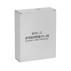 Универсальный подстаканник и органайзер пространства 1DIN, черный - Фото 6