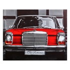 Картина на холсте "Красное авто" 40*50 см - фото 320838978