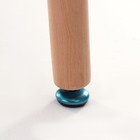 Стол на деревянных ножках HY-T03, белый, размер 80х80х74 см - Фото 5