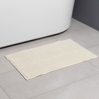 Коврик для дома LaDо́m, букли, плотность 1000 г, 50×80 см, белый - Фото 11