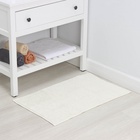 Коврик для дома LaDо́m, букли, плотность 1000 г, 50×80 см, белый - Фото 4