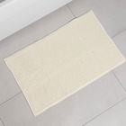 Коврик для дома LaDо́m, букли, плотность 1000 г, 50×80 см, белый - Фото 10