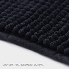 Коврик для дома LaDо́m, букли, плотность 1000 г, 50×80 см, графитовый - Фото 6