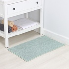 Коврик для дома LaDо́m, букли, плотность 1000 г, 50×80 см, мятный - Фото 4