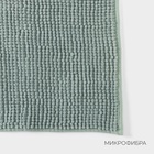 Коврик для дома LaDо́m, букли, плотность 1000 г, 50×80 см, мятный - Фото 5
