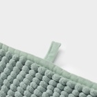 Коврик для дома LaDо́m, букли, плотность 1000 г, 50×80 см, мятный - Фото 7