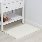 Коврик для дома LaDо́m, букли, плотность 1400 г, 50×80 см, белый - Фото 4