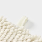 Коврик для дома LaDо́m, букли, плотность 1400 г, 50×80 см, белый - Фото 7