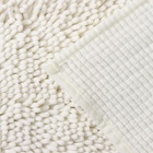 Коврик для дома LaDо́m, букли, плотность 1400 г, 50×80 см, белый - Фото 2