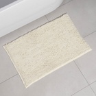 Коврик для дома LaDо́m, букли, плотность 1400 г, 50×80 см, белый - Фото 12