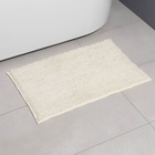 Коврик для дома LaDо́m, букли, плотность 1400 г, 50×80 см, белый - Фото 8