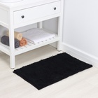 Коврик для дома LaDо́m, букли, плотность 1400 г, 50×80 см, графитовый - Фото 4