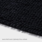 Коврик для дома LaDо́m, букли, плотность 1400 г, 50×80 см, графитовый - Фото 6