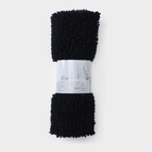 Коврик для дома LaDо́m, букли, плотность 1400 г, 50×80 см, графитовый - Фото 9