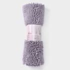 Коврик для дома LaDо́m, букли, ворс 2.5 см, плотность 1400 г, 50×80 см, сиреневый - Фото 9