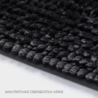 Коврик для дома LaDо́m, букли, плотность 1400 г, 50×80 см, графитовый - Фото 6