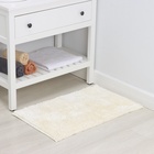 Коврик для дома LaDо́m, букли, плотность 1400 г, 50×80 см, молочный - Фото 4