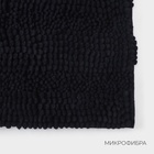 Коврик для дома LaDо́m, букли, плотность 1900 г, 50×80 см, графитовый - Фото 5