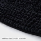 Коврик для дома LaDо́m, букли, плотность 1900 г, 50×80 см, графитовый - Фото 6