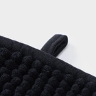 Коврик для дома LaDо́m, букли, плотность 1900 г, 50×80 см, графитовый - Фото 7